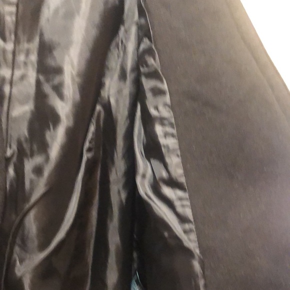 Cynthia Crowley open jacket (polyester blends and faux leather sleeves) size M - Picture 5 of 9